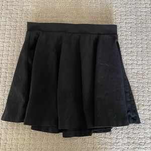 Nordstrom Black Skater Skirt